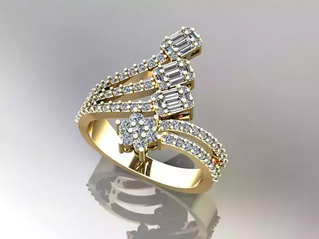 BAGUETTE RING