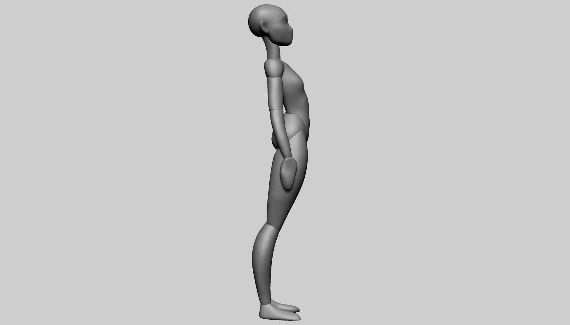 Base Cartoon Model 3D model_2