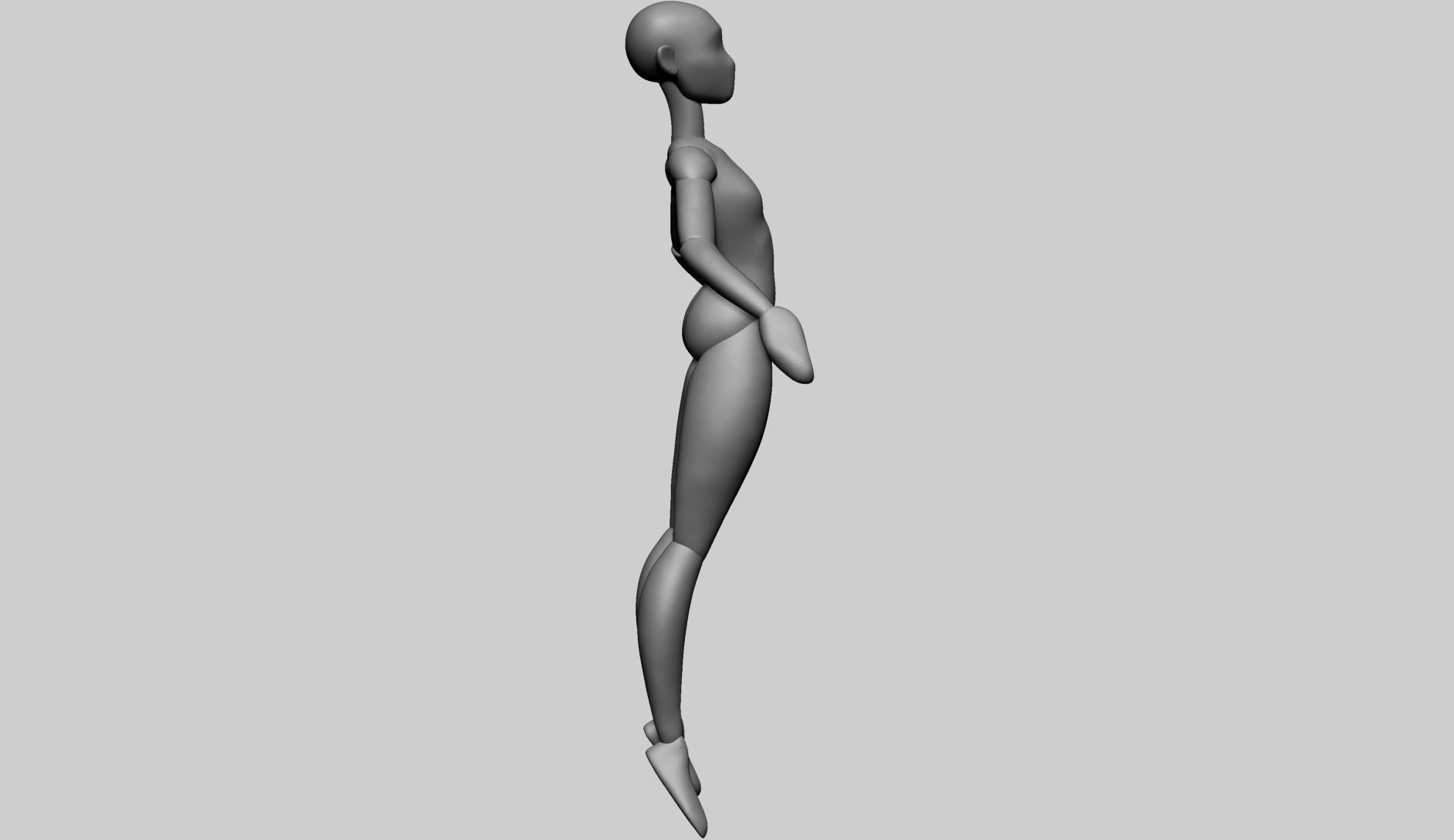 Base Cartoon Model 3D model_8