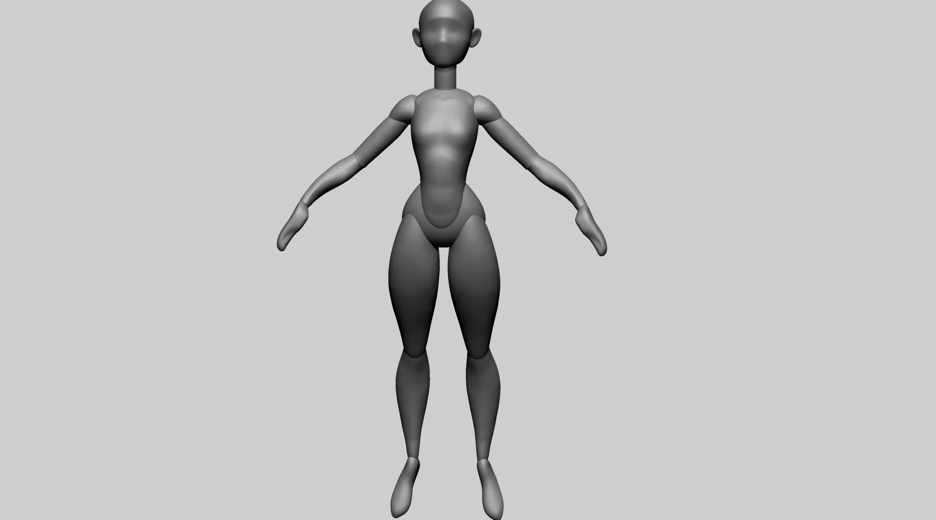 Base Cartoon Model 3D model_10