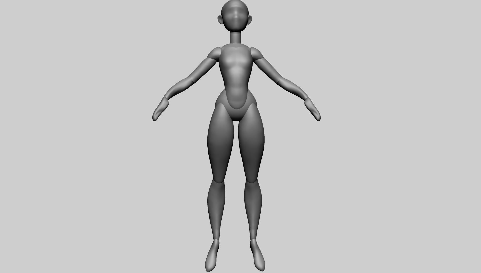 Base Cartoon Model 3D model_7