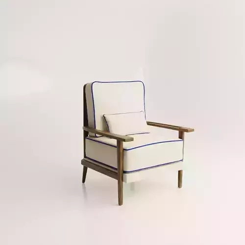 PIAZZETTA ARM CHAIR - LORO PIANA  3D model