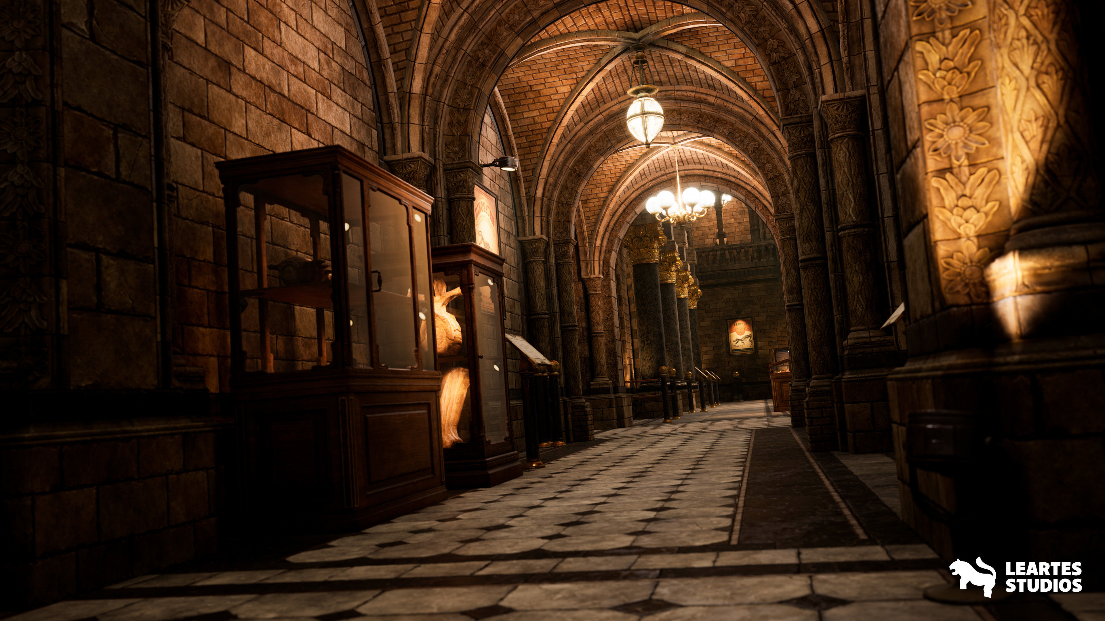 Historical Museum Low-poly 3D model_19