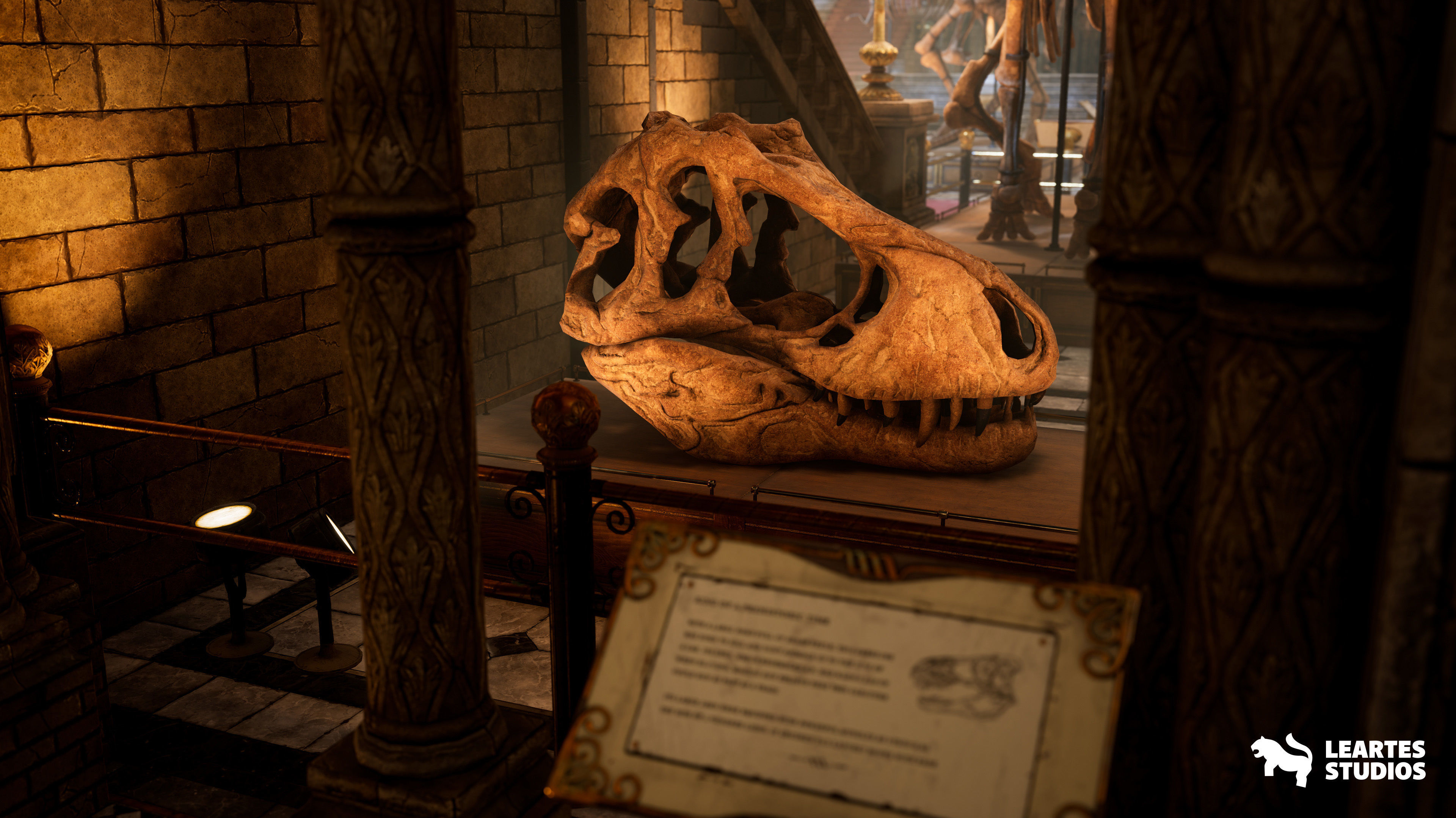 Historical Museum Low-poly 3D model_8