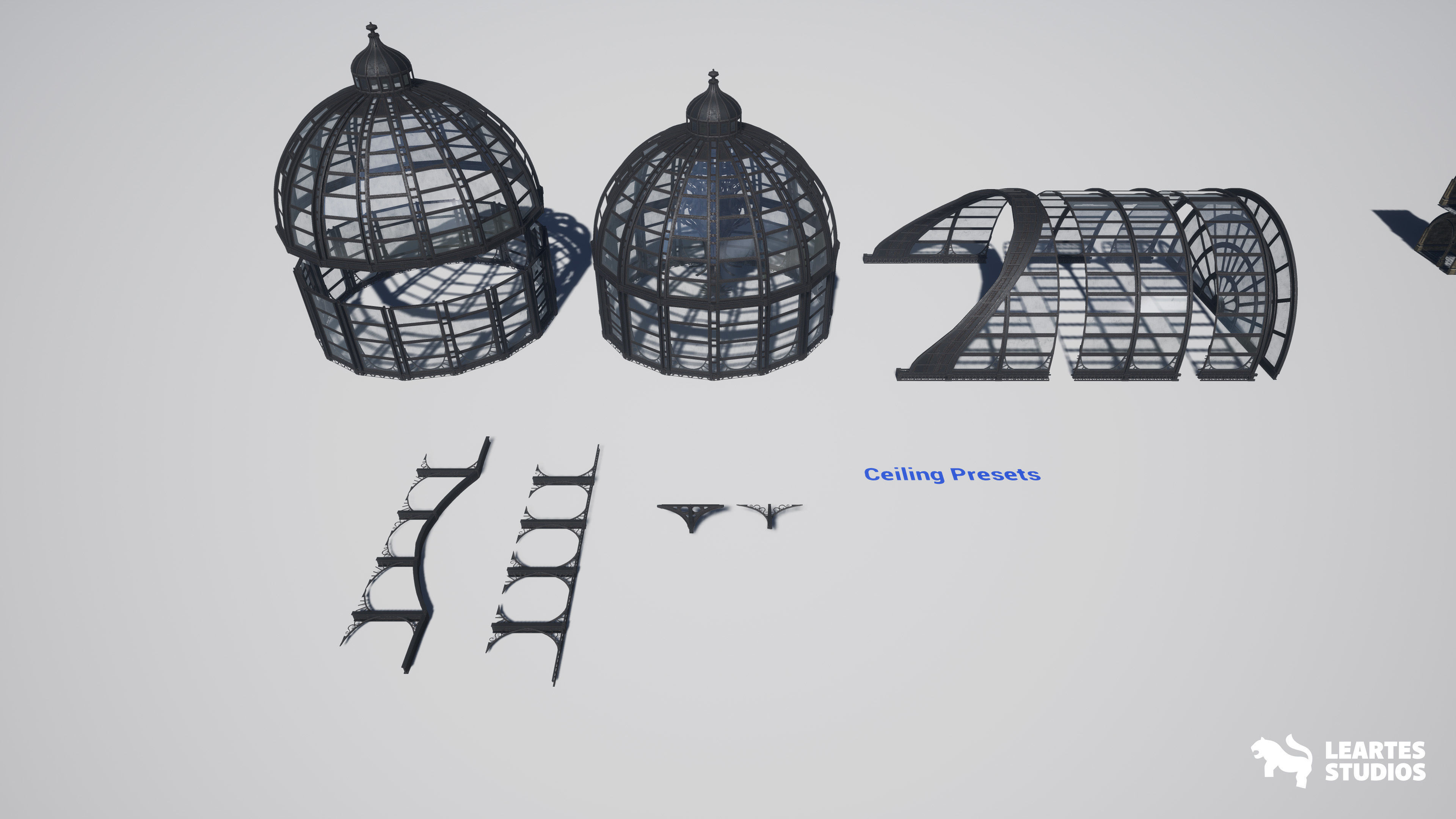 Historical Museum Low-poly 3D model_27