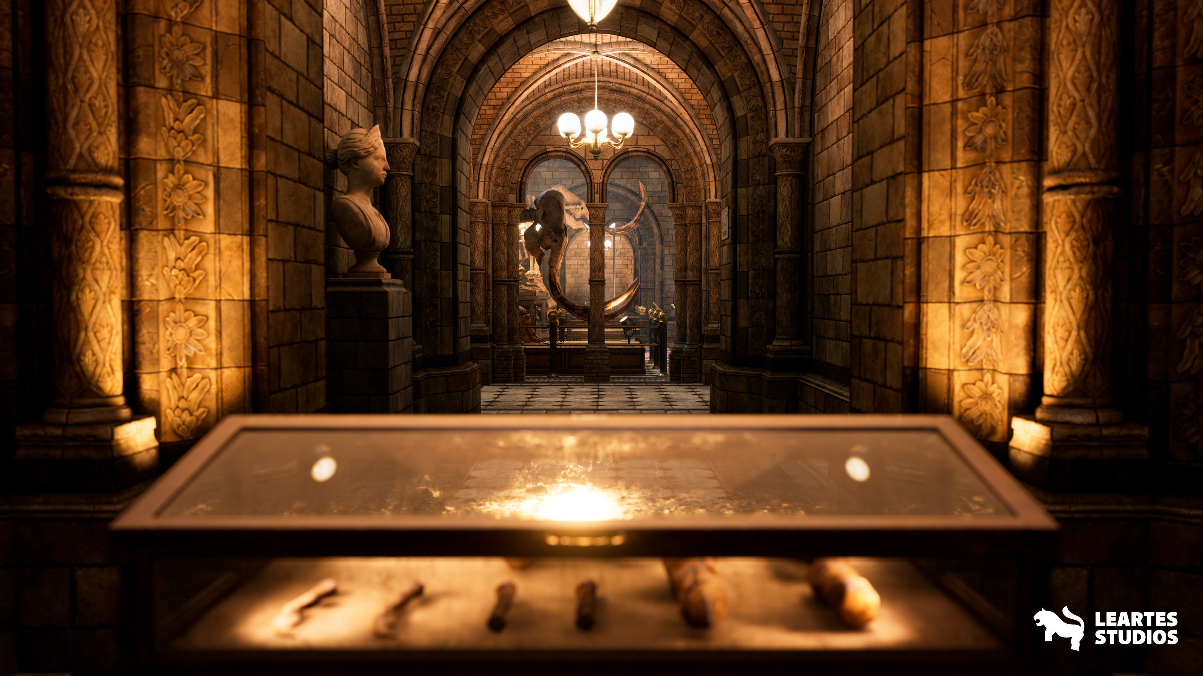 Historical Museum Low-poly 3D model_13