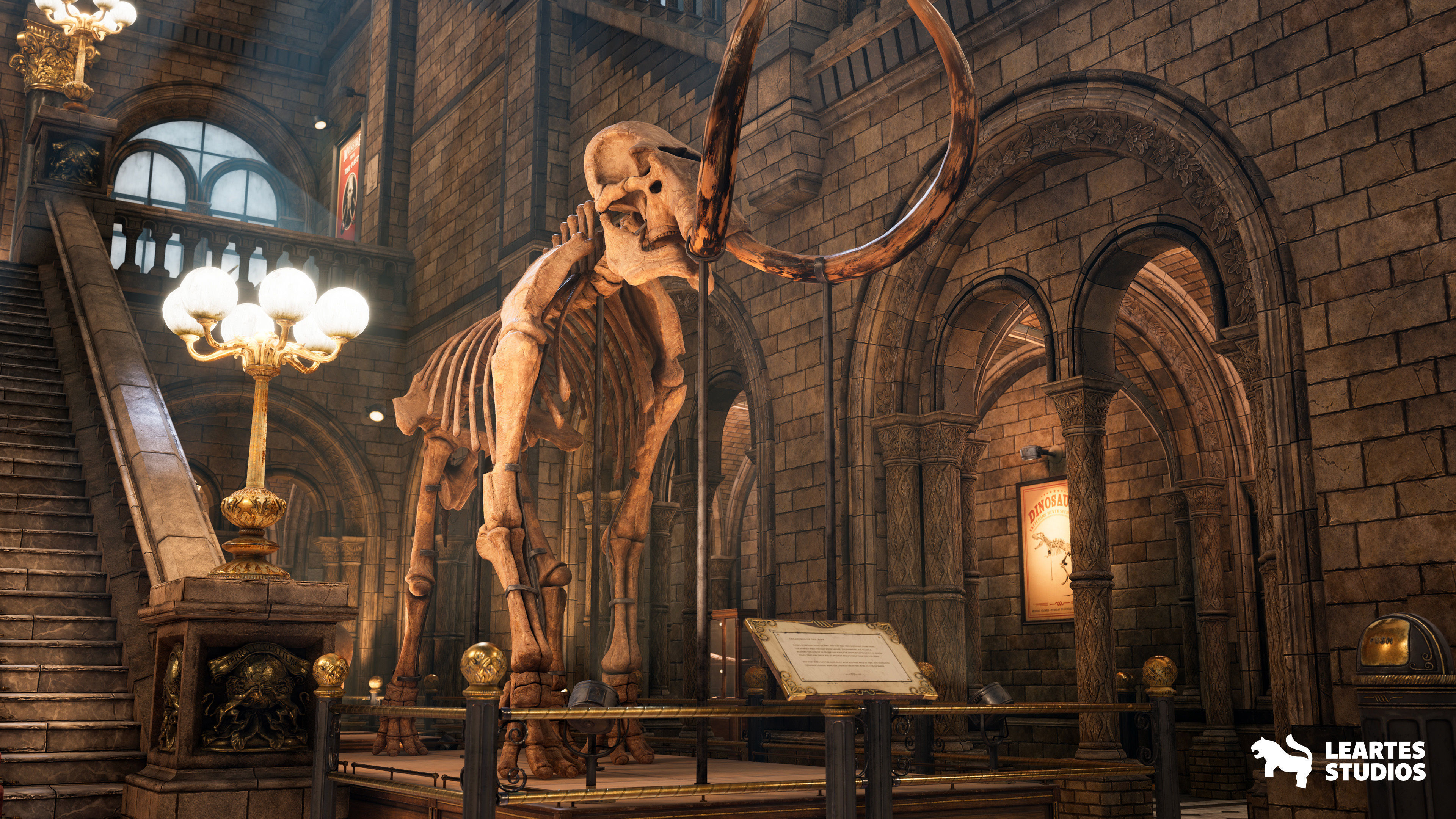 Historical Museum Low-poly 3D model_23