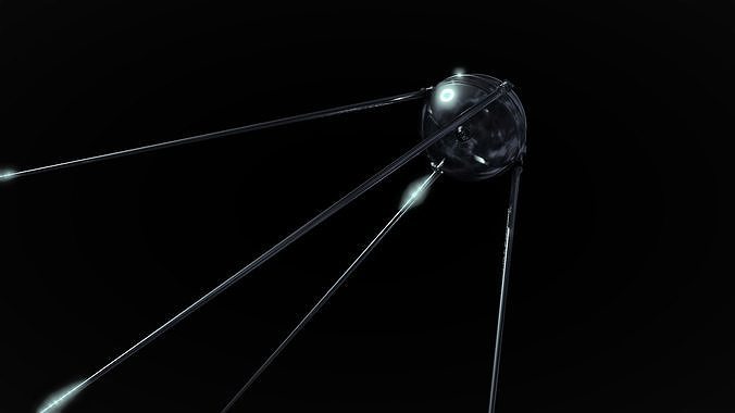Revive History- 3D Model of Sputnik stella spacecraft Free 3D model