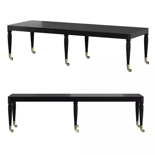 Shaker Dining Table 3D model