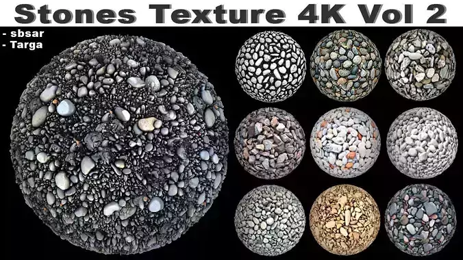 Stones Texture 4K Vol 2