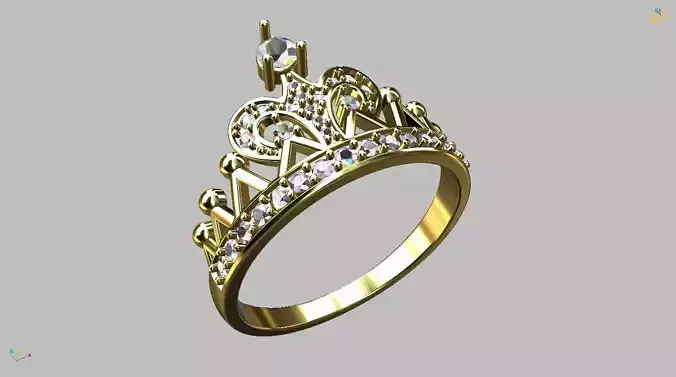 Princess Crown Ring