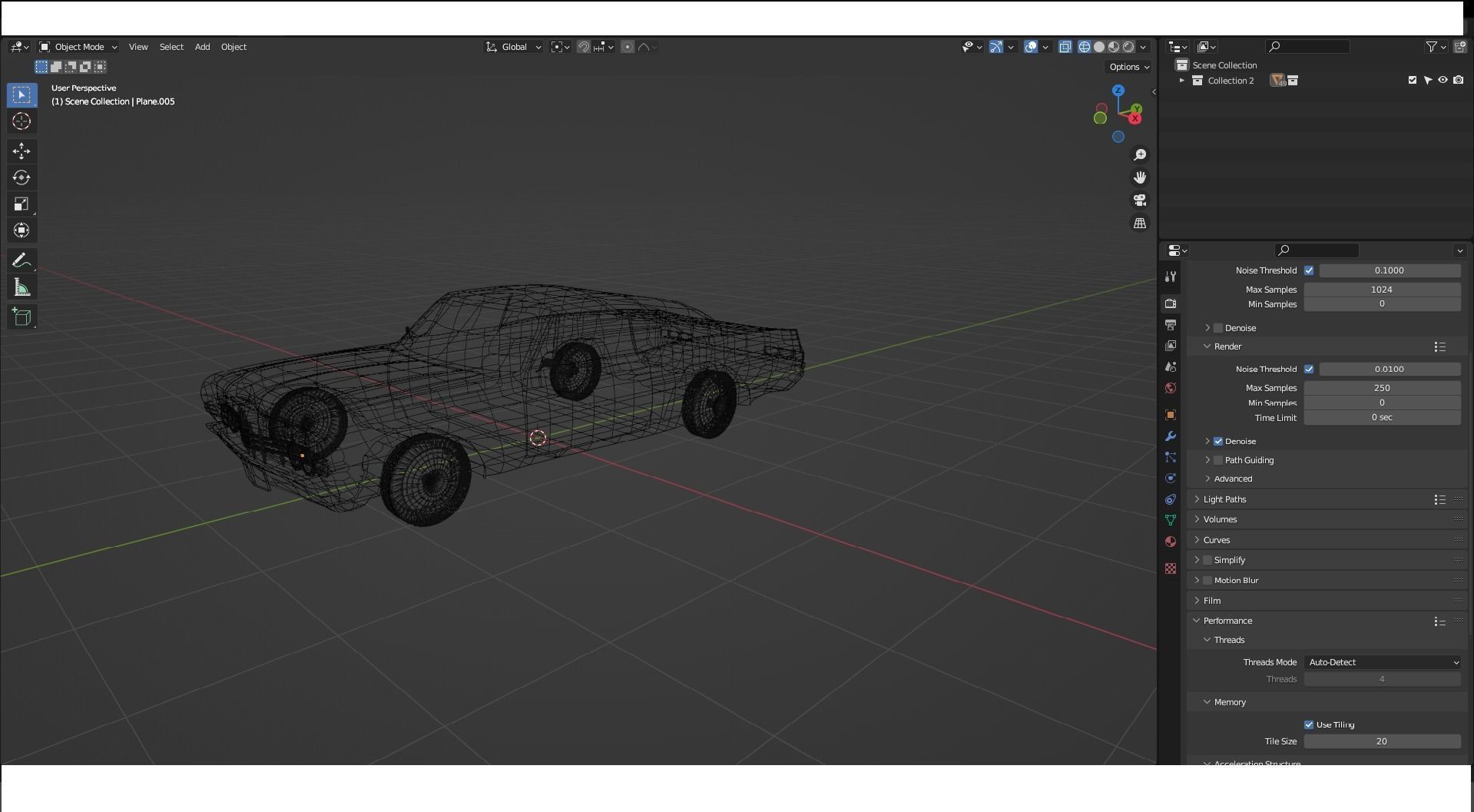 simple impala Free 3D model_3