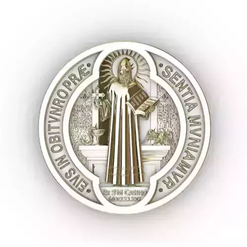 san benito medalla frontal