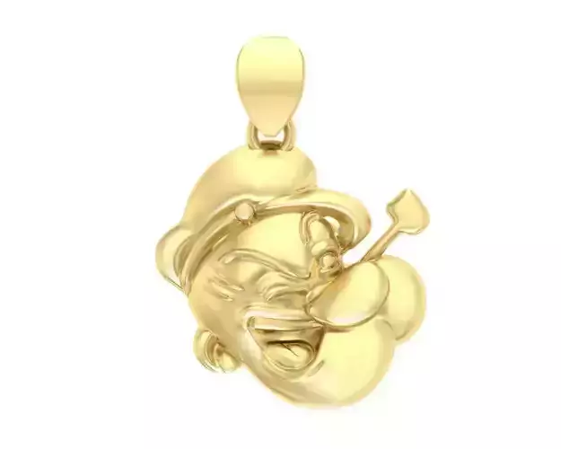 Popeye pendant jewelry