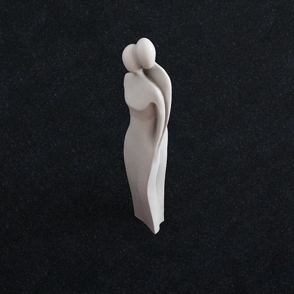 Statue  couple in love 3D print model_2