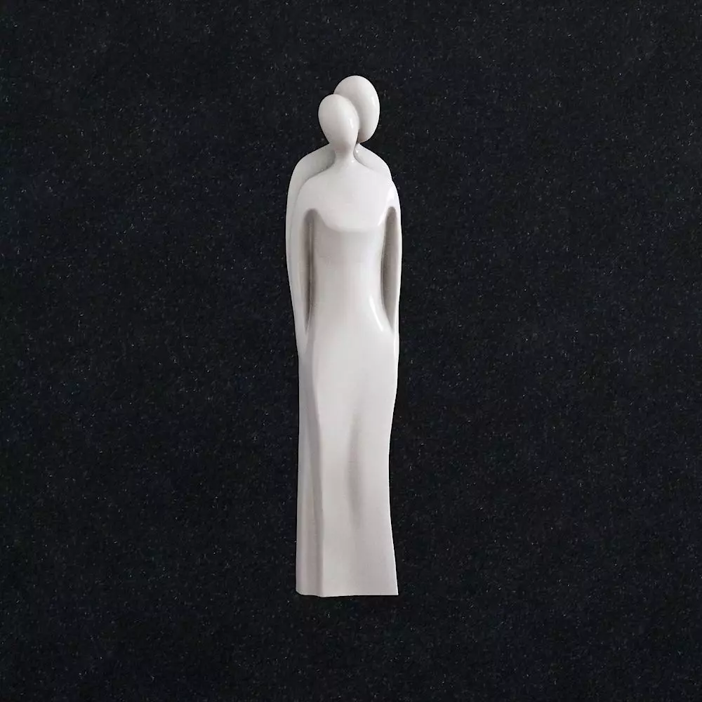 Statue  couple in love 3D print model_0