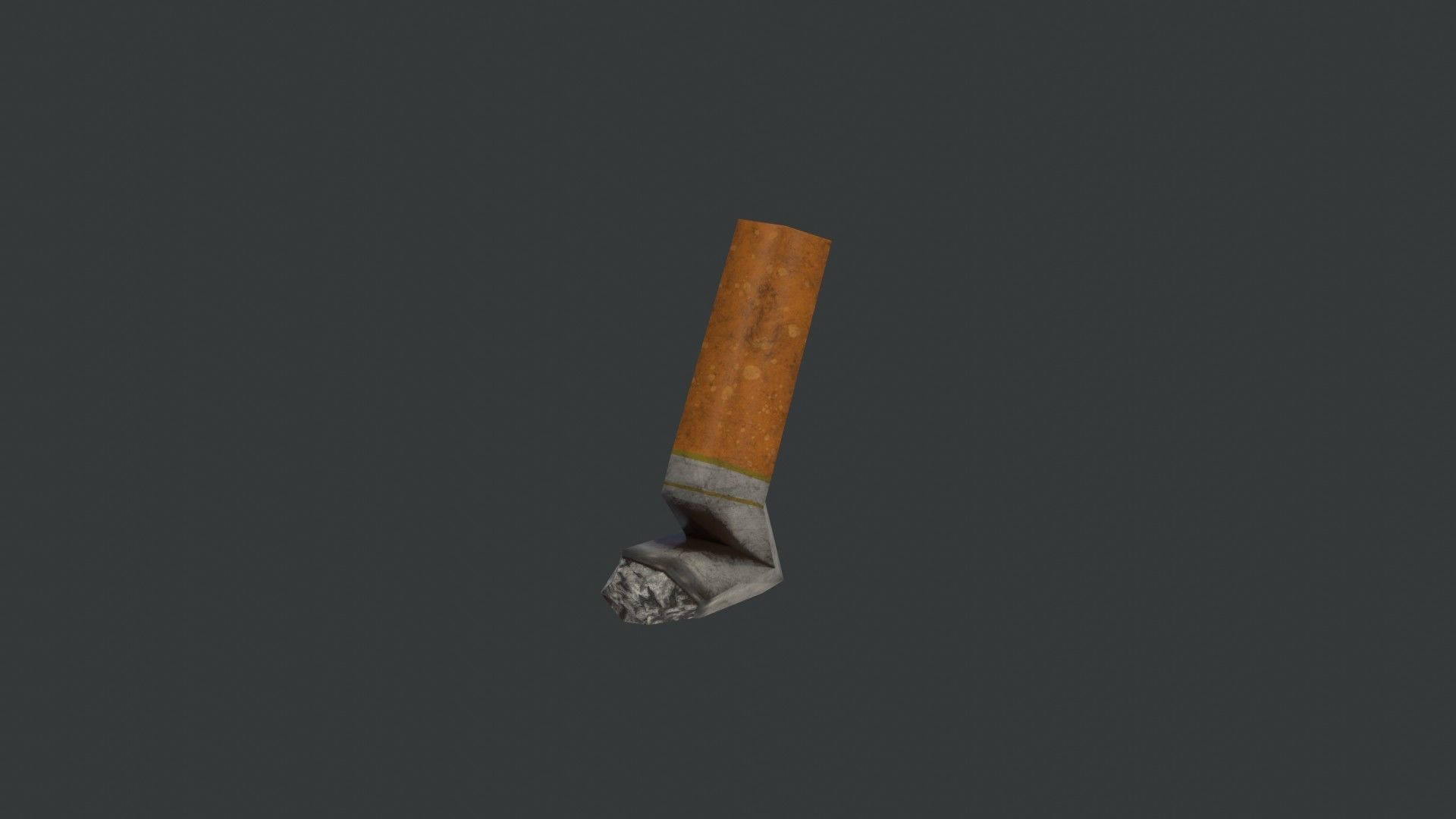 Cigarettes - Lit Used 2 Piece Set Free low-poly 3D model_5