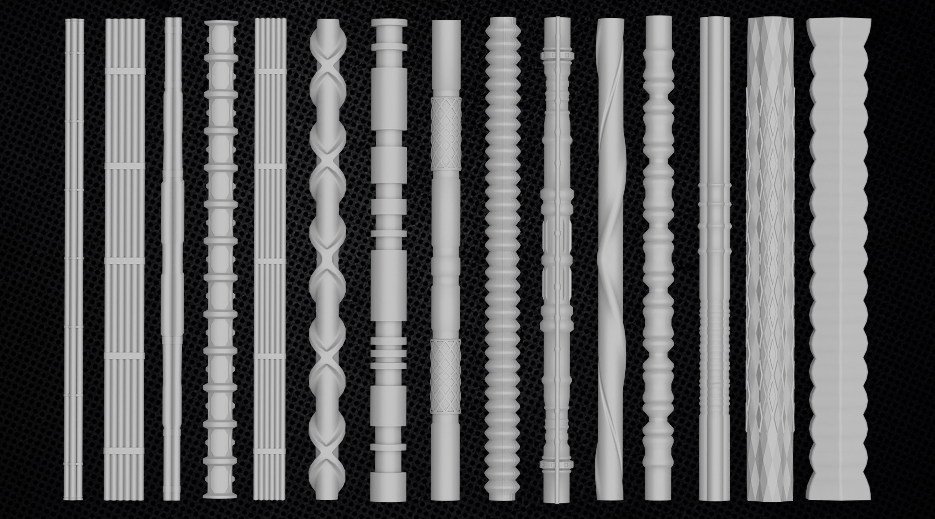 Cable and Wires and Cable Element 3D model_9