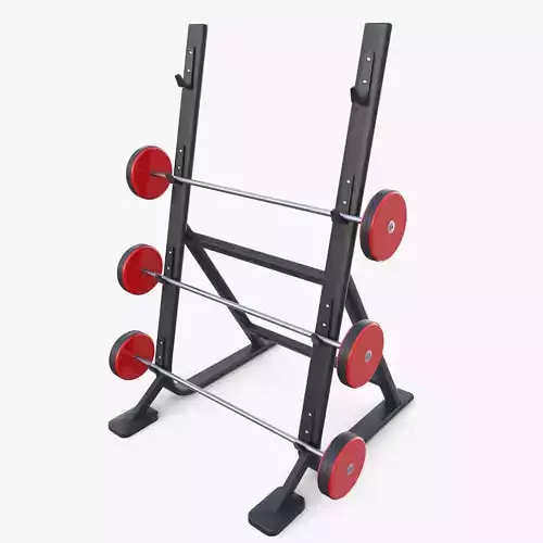Barbell rack