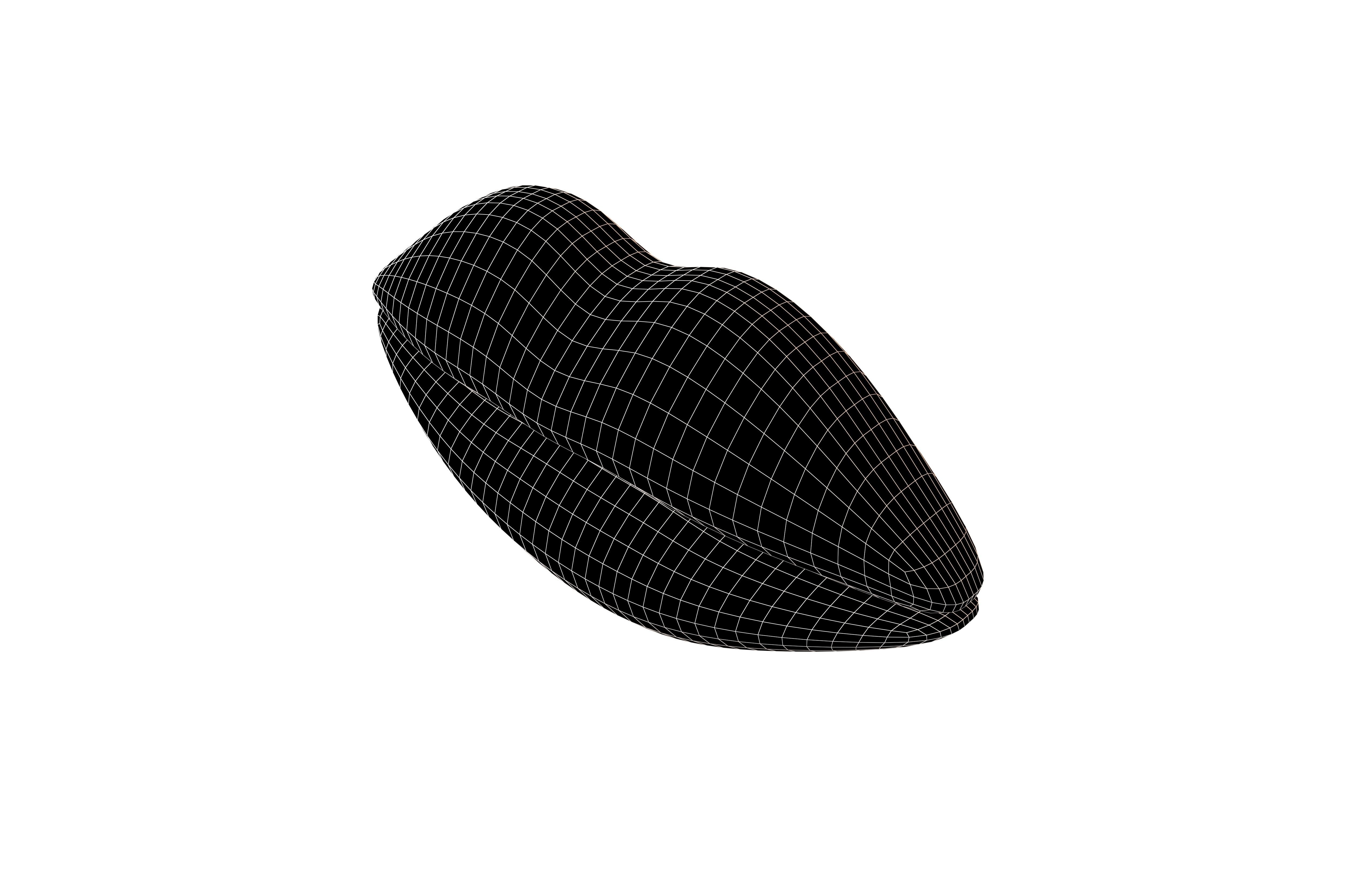 Cartoon Lips v1 001 Low-poly 3D model_5