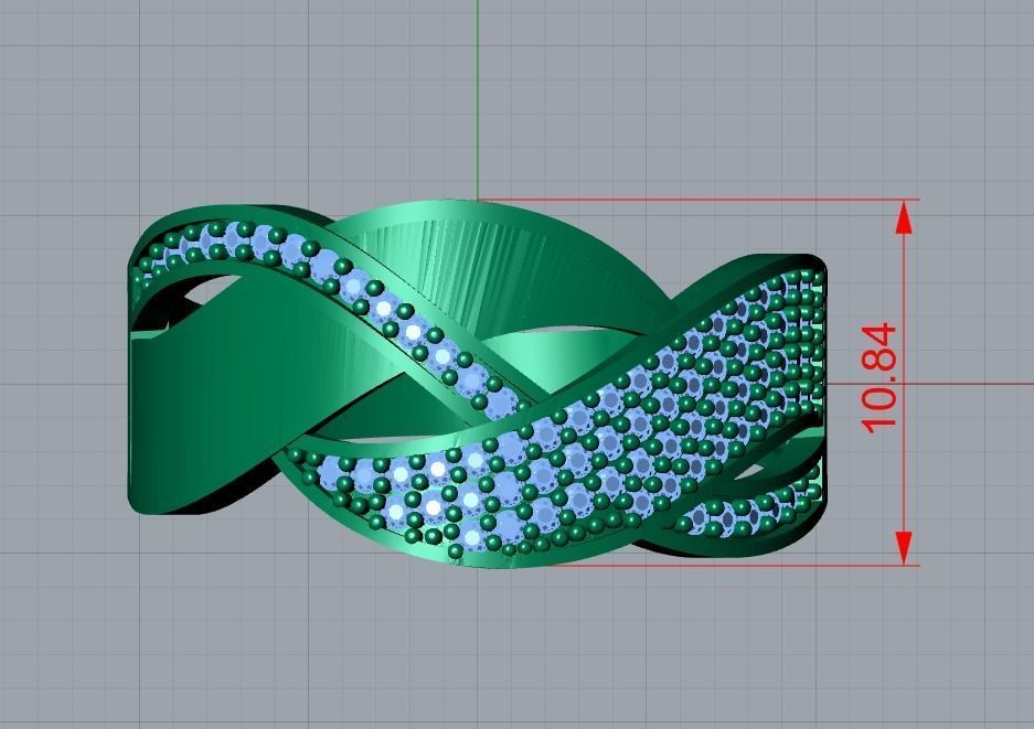 jewelry ring 3D print model_7