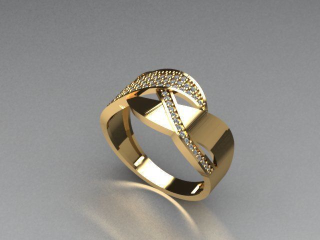 jewelry ring 3D print model_2
