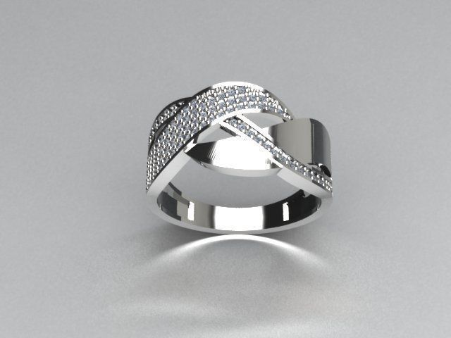 jewelry ring 3D print model_1