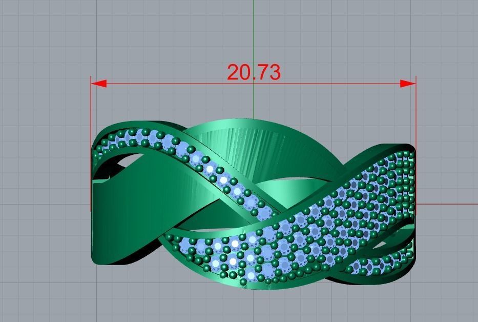 jewelry ring 3D print model_8