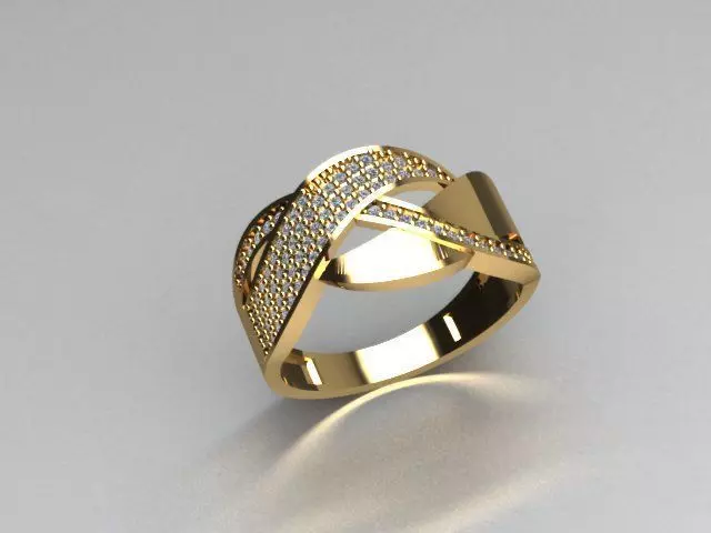 jewelry ring 3D print model_0