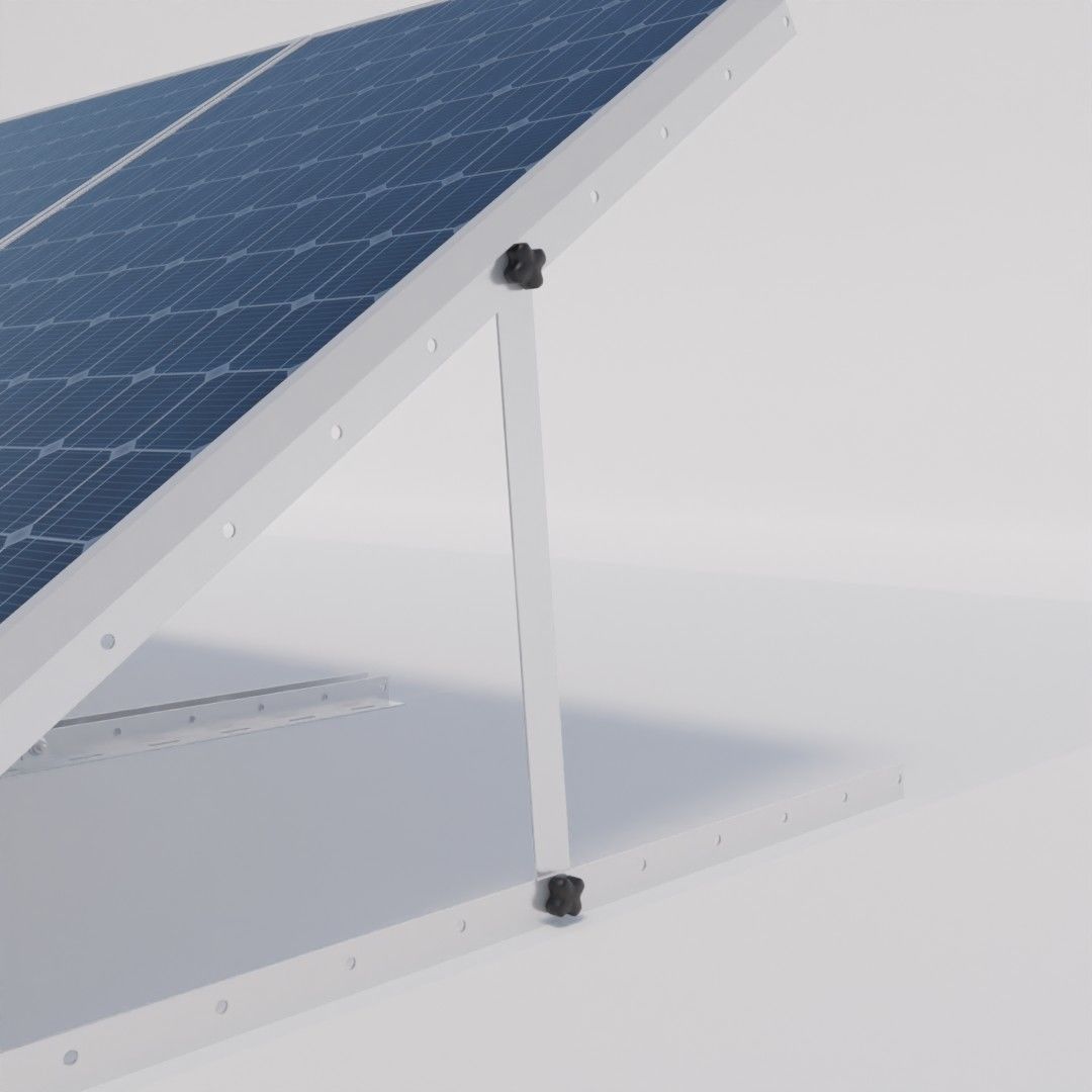 Solar panels 3D model_2