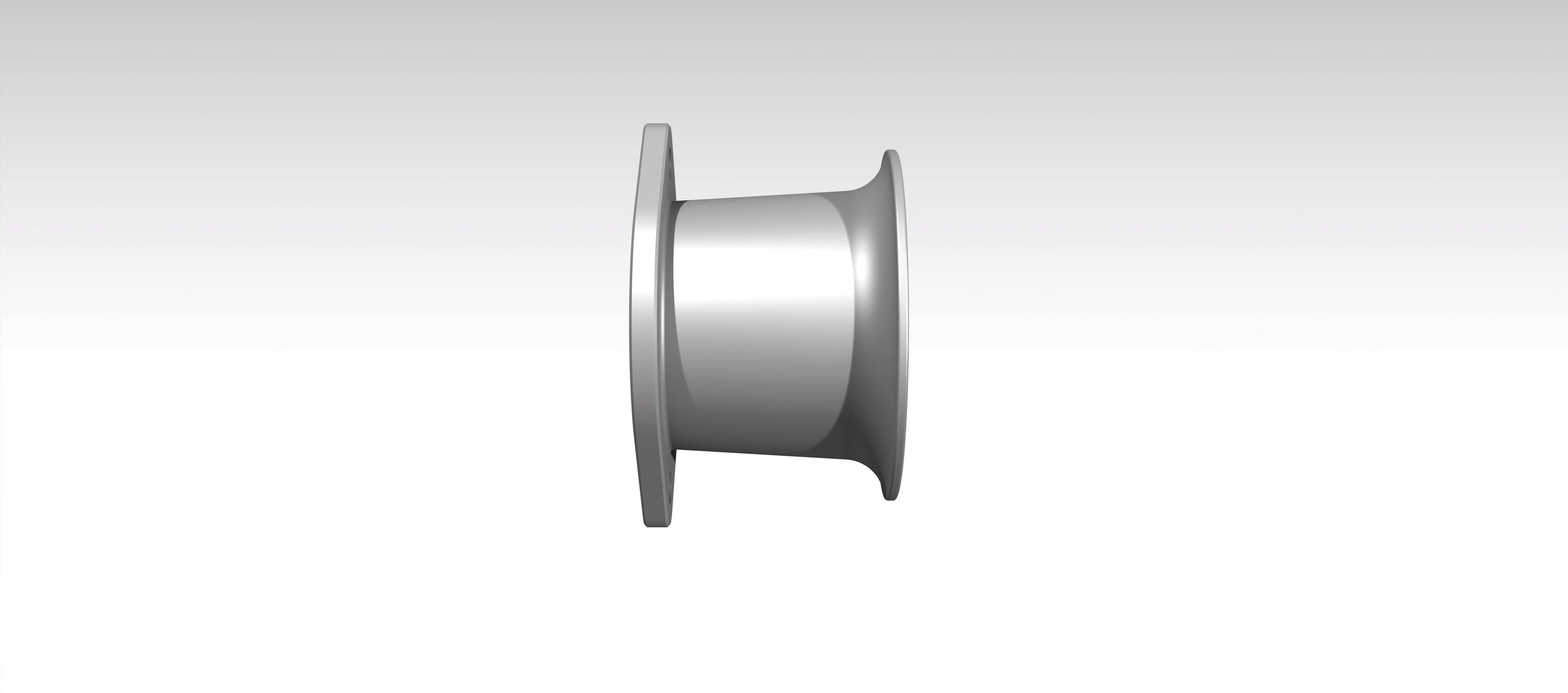 Velocity Stack For Weber DCOE 45 Carburetor Lenght 50mm 3D print model_1