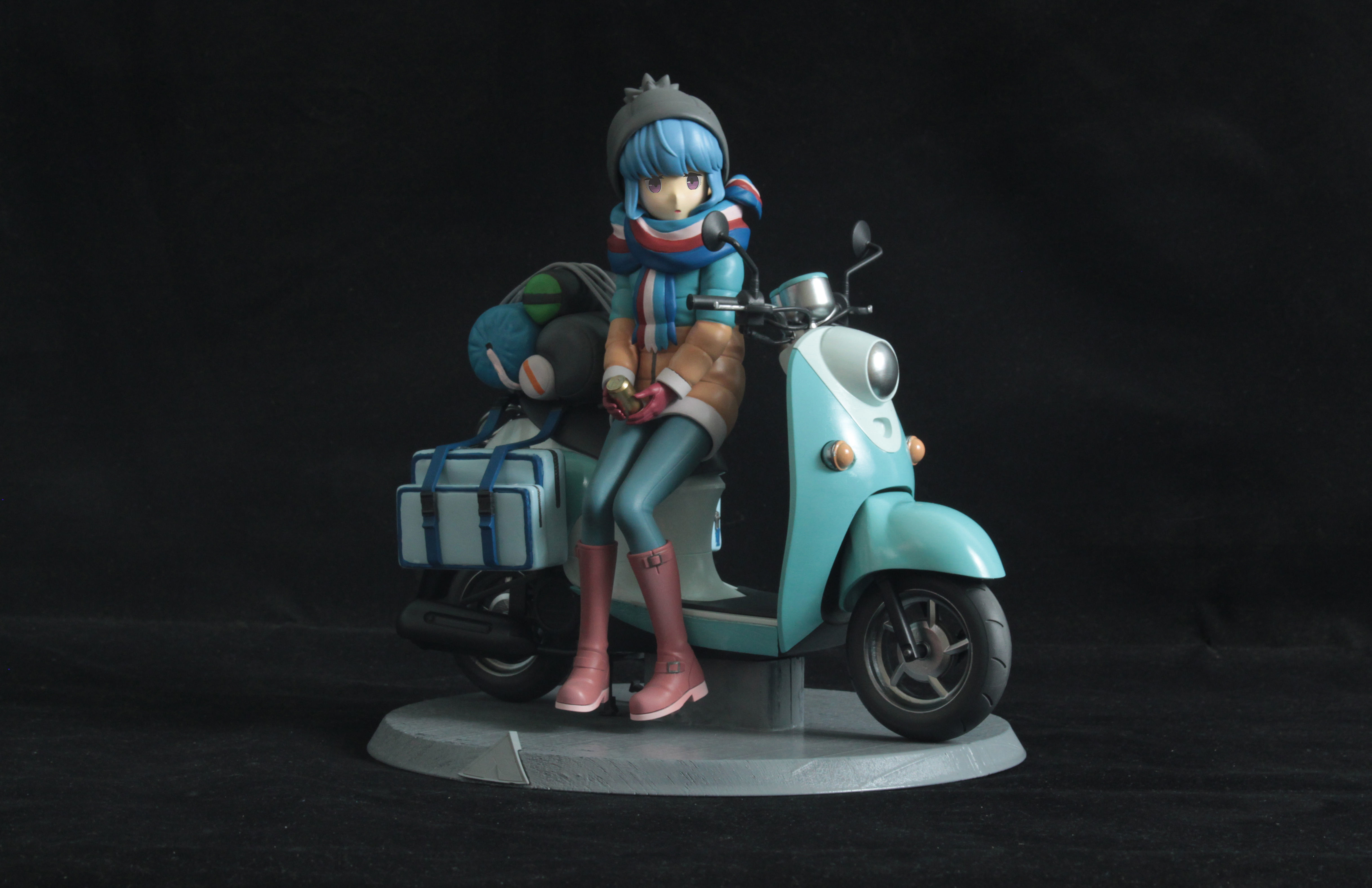 Shima Rin - Yuru Camp 3D Print Figurine 3D print model_4