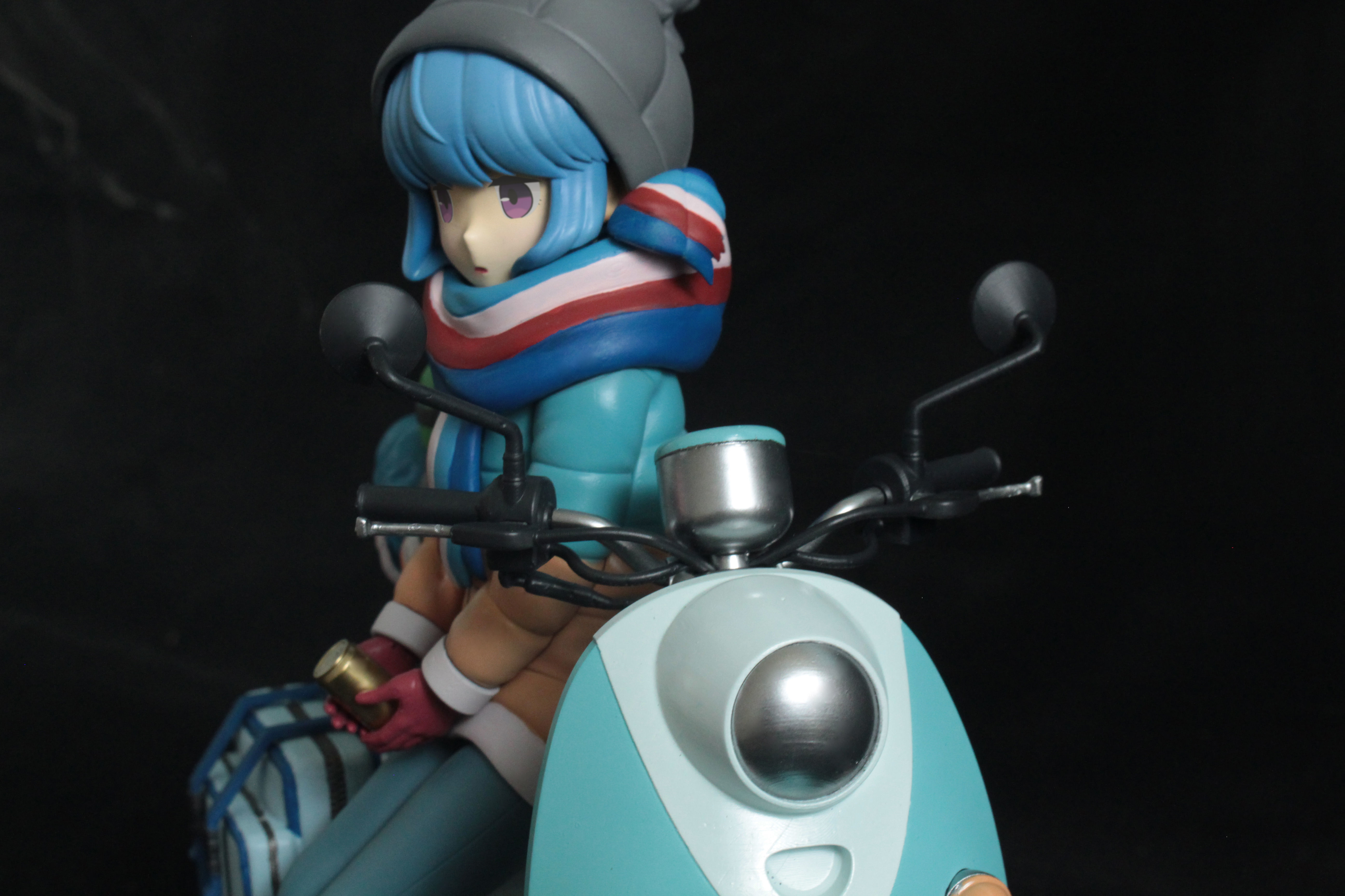 Shima Rin - Yuru Camp 3D Print Figurine 3D print model_16