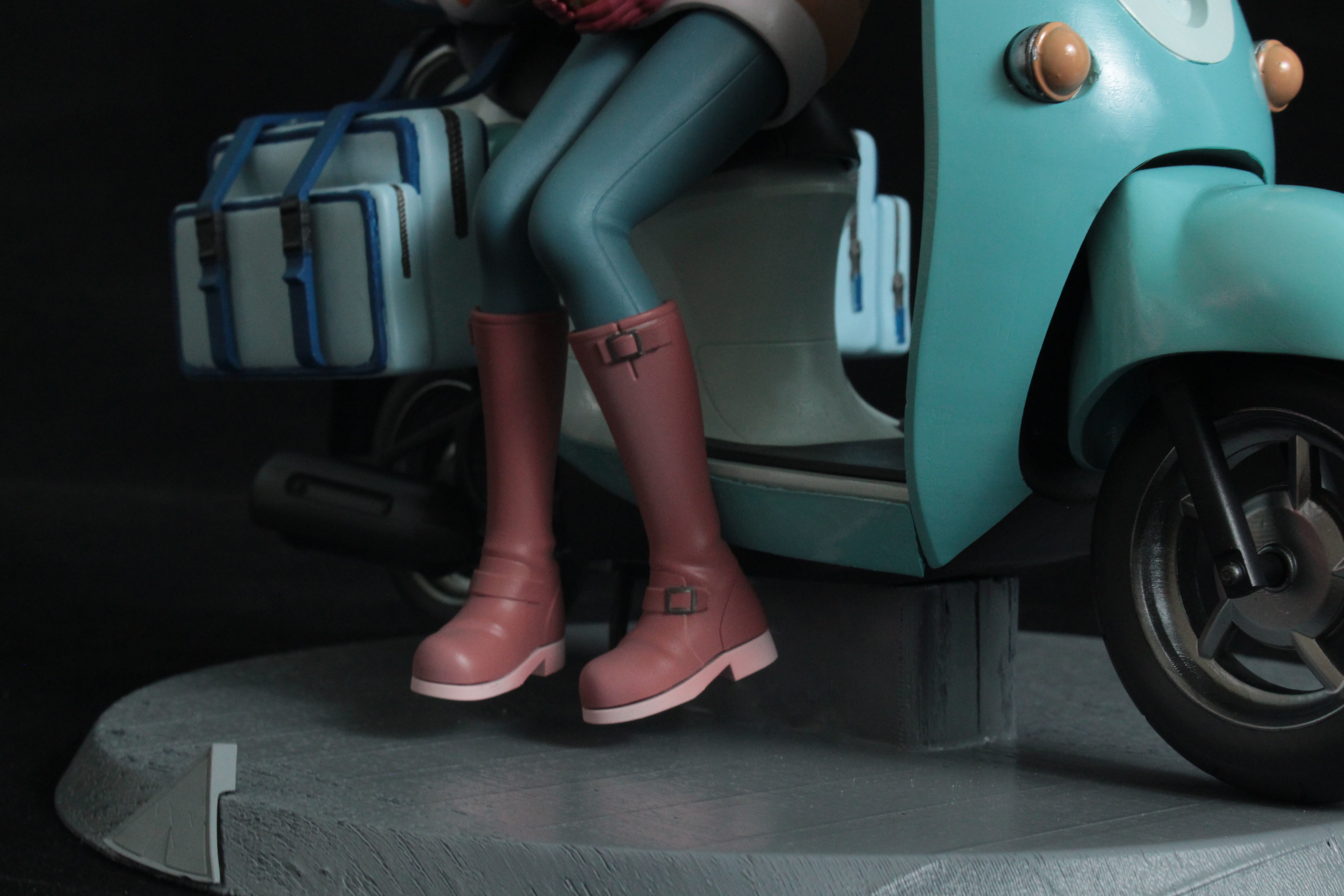 Shima Rin - Yuru Camp 3D Print Figurine 3D print model_12