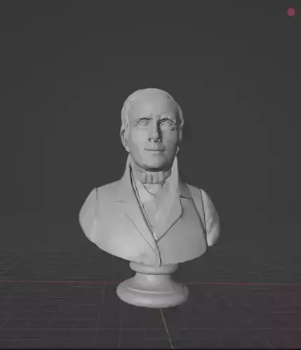 Augustin Louis Cauchy 3D print model