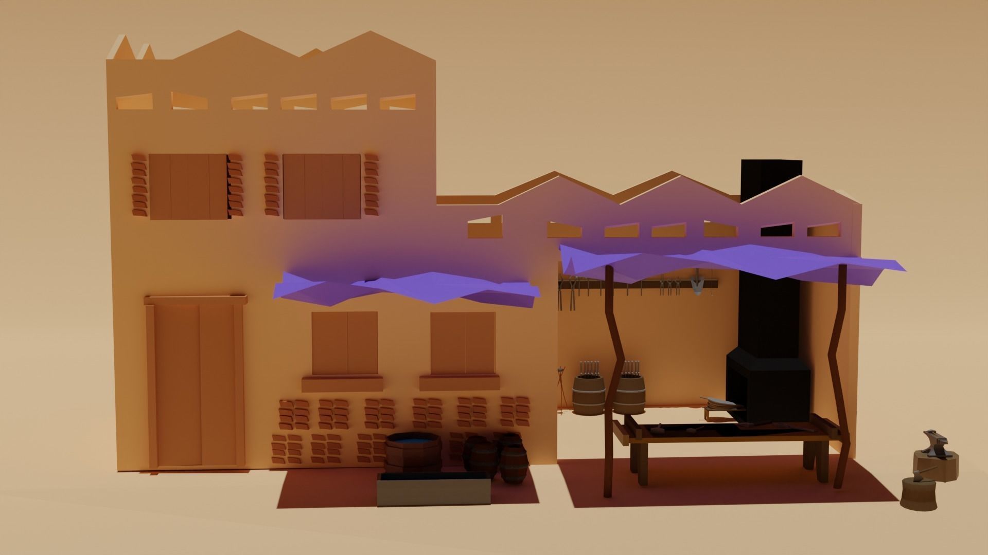 VILLAGE OF SANDS 3D model_21