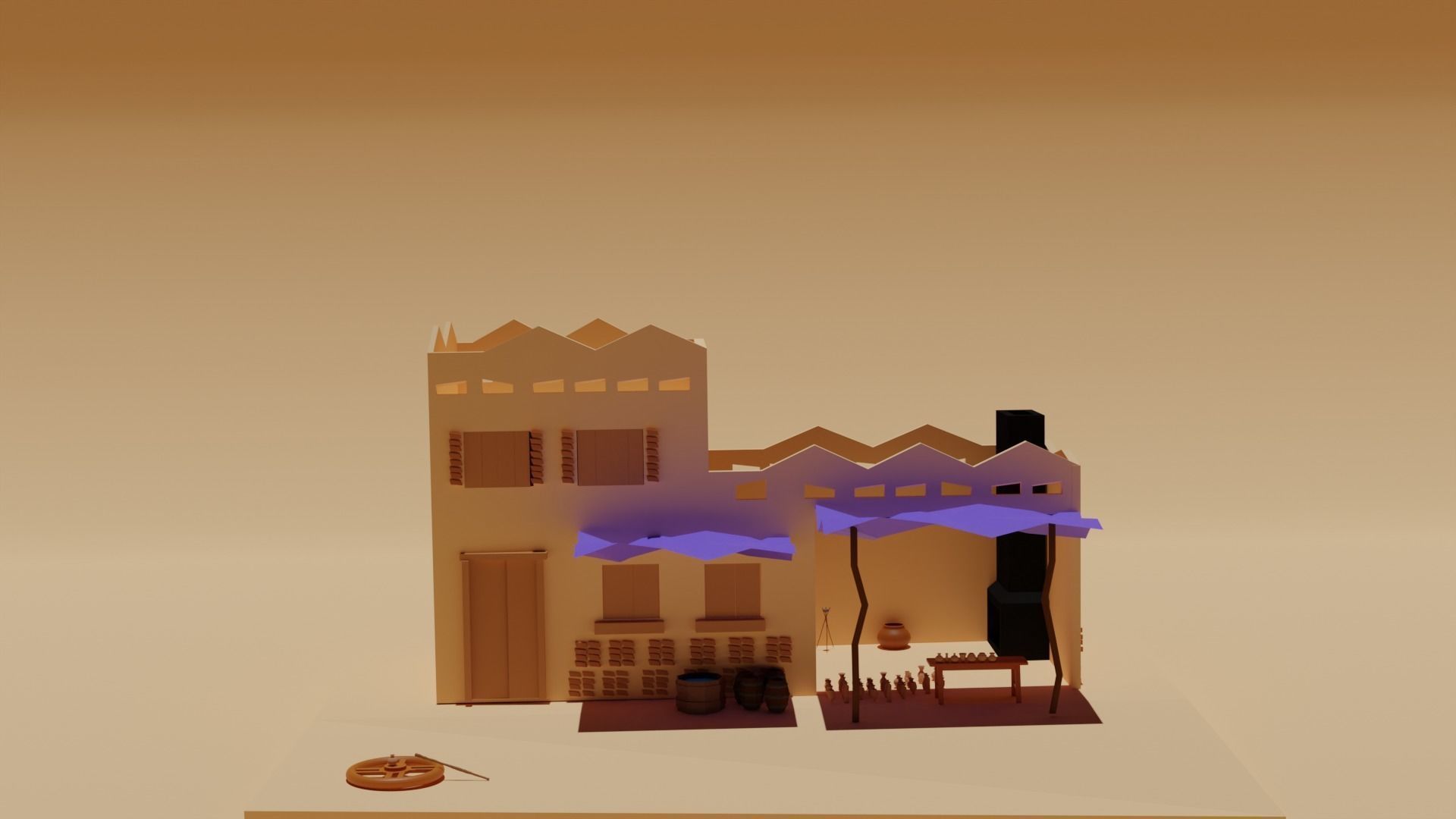 VILLAGE OF SANDS 3D model_3