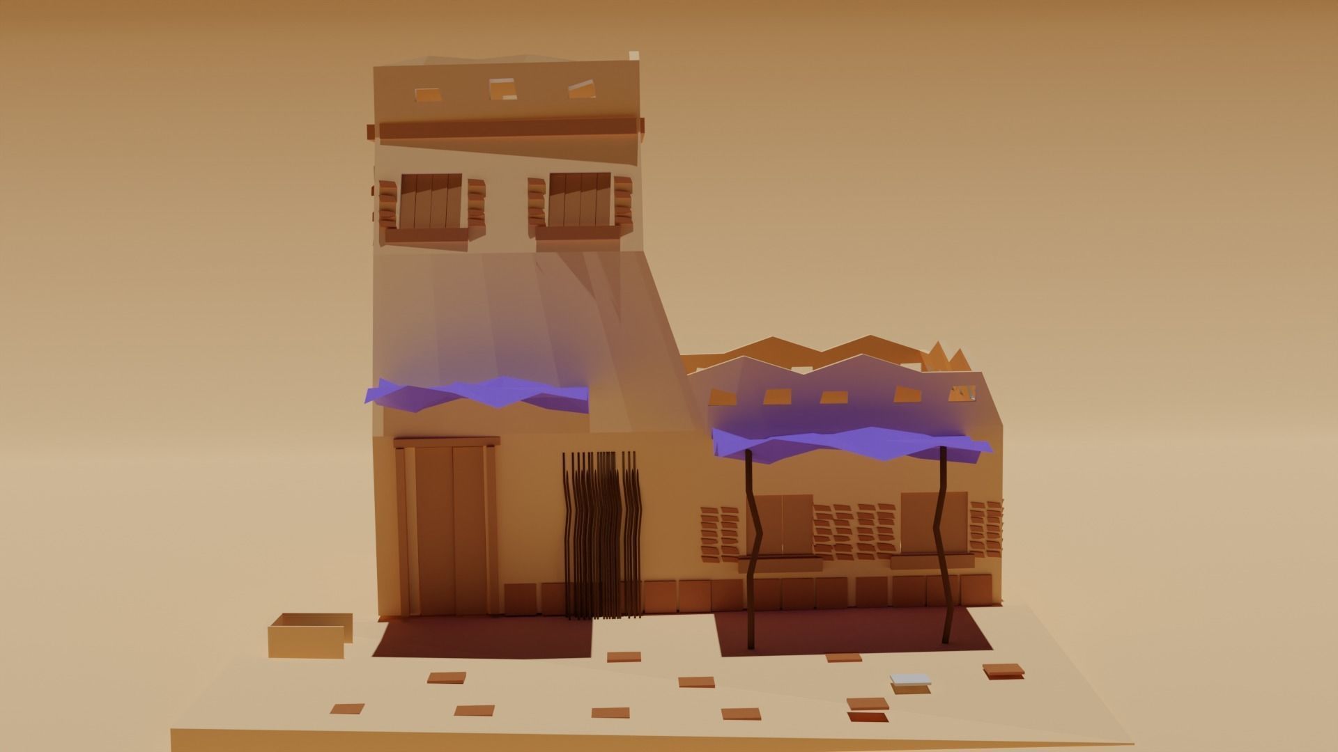 VILLAGE OF SANDS 3D model_8