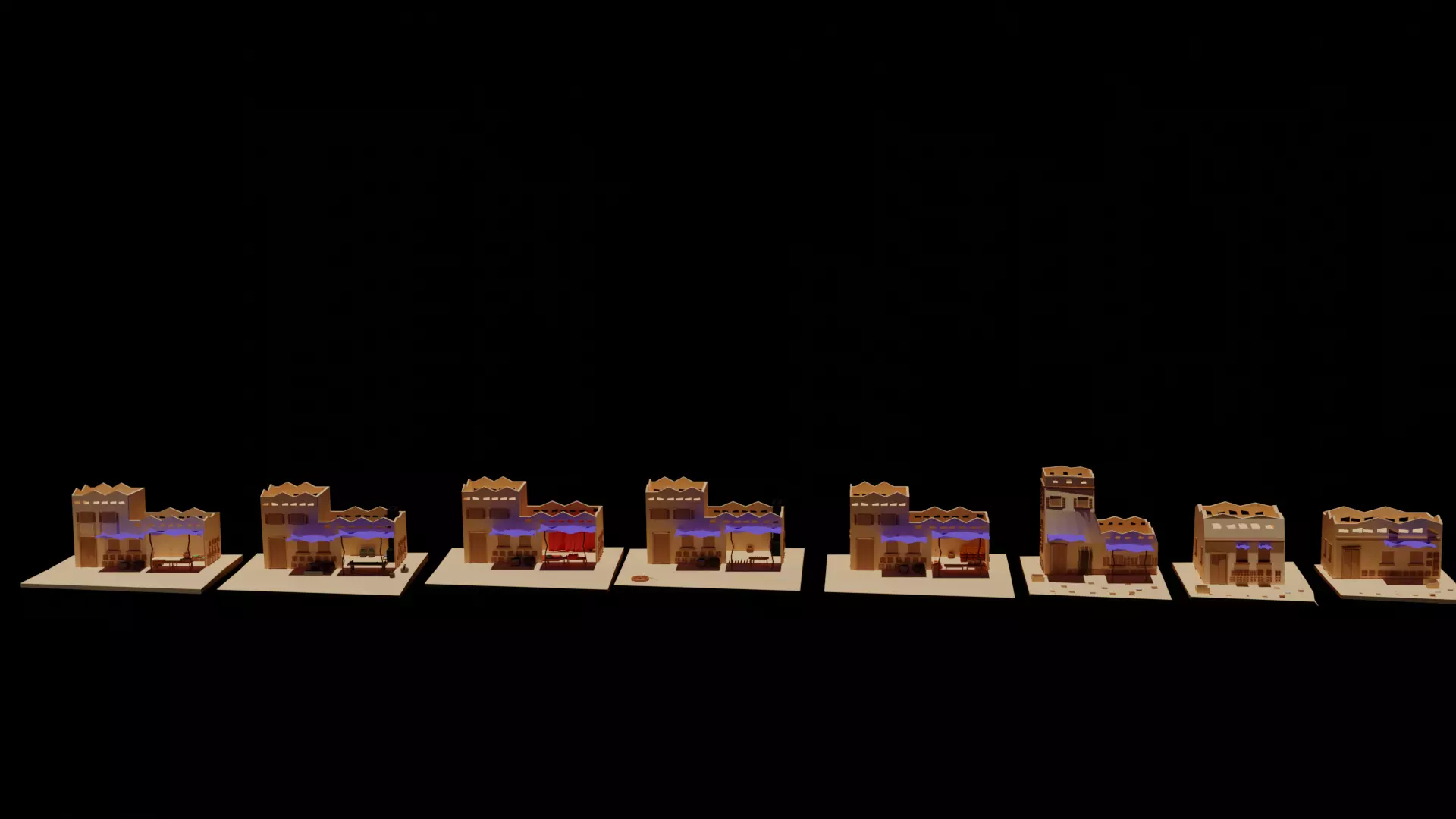 VILLAGE OF SANDS 3D model_2