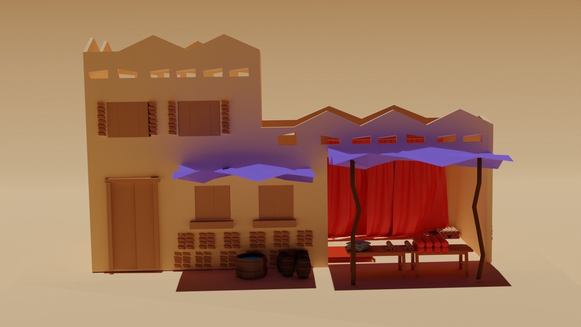 VILLAGE OF SANDS 3D model_5
