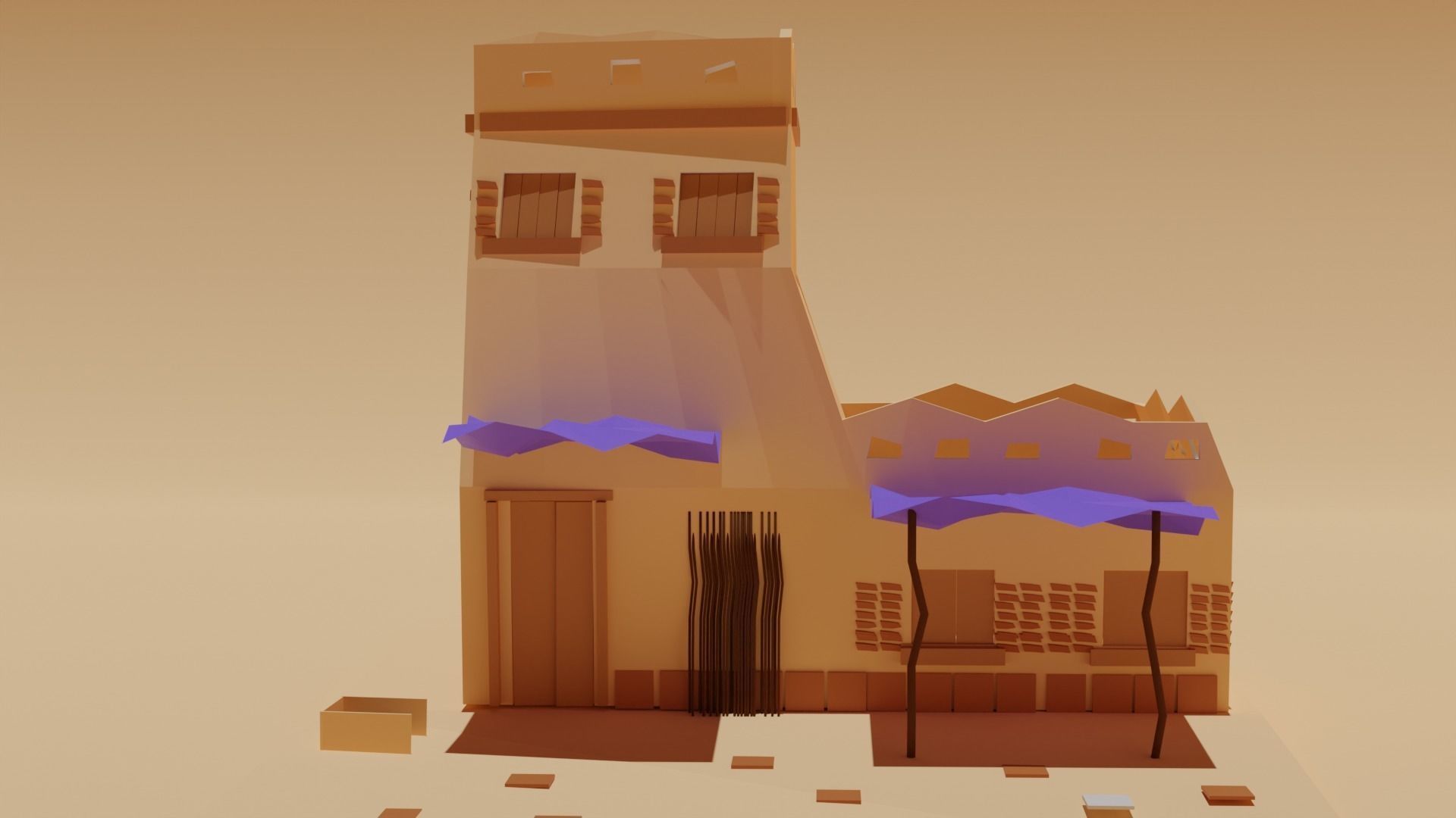 VILLAGE OF SANDS 3D model_26
