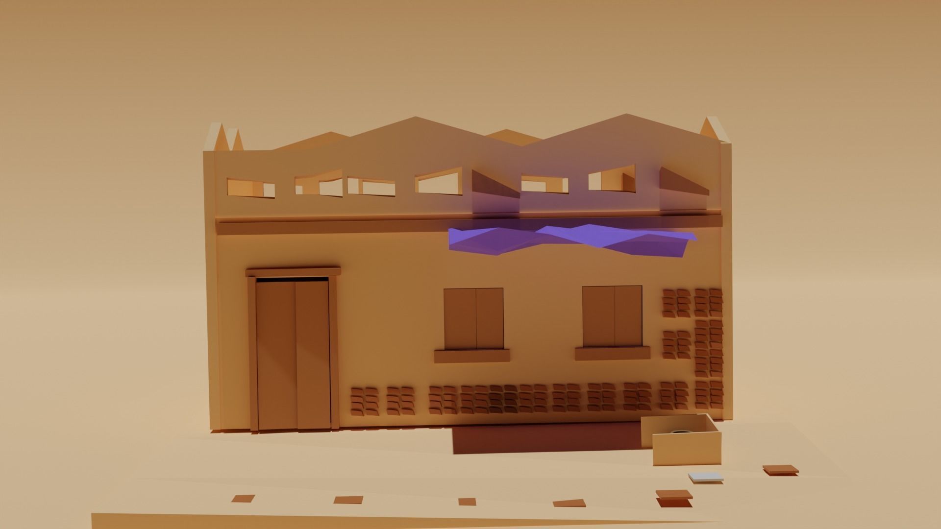 VILLAGE OF SANDS 3D model_9