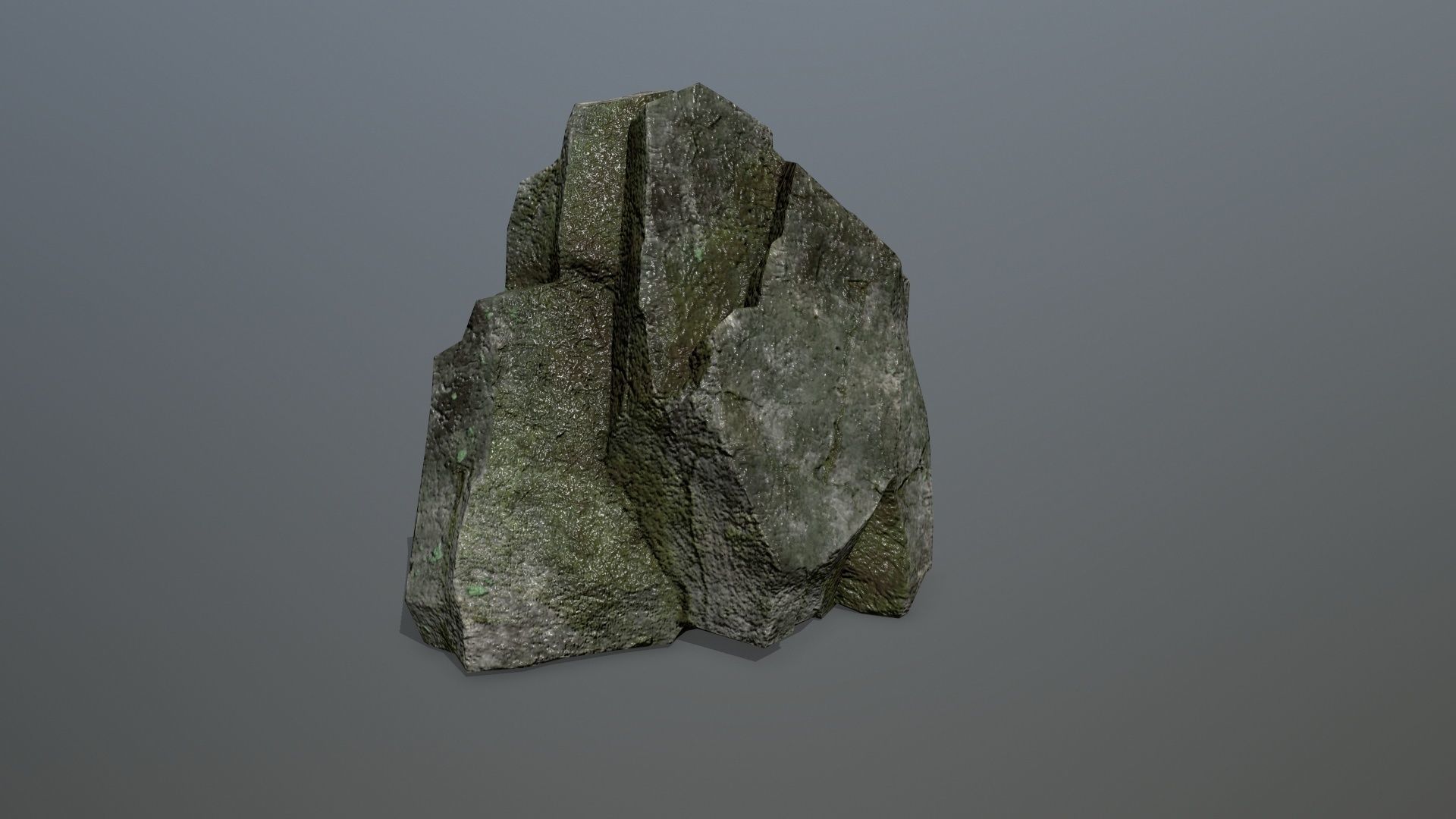 Rock Set 3 Low-poly 3D model_11