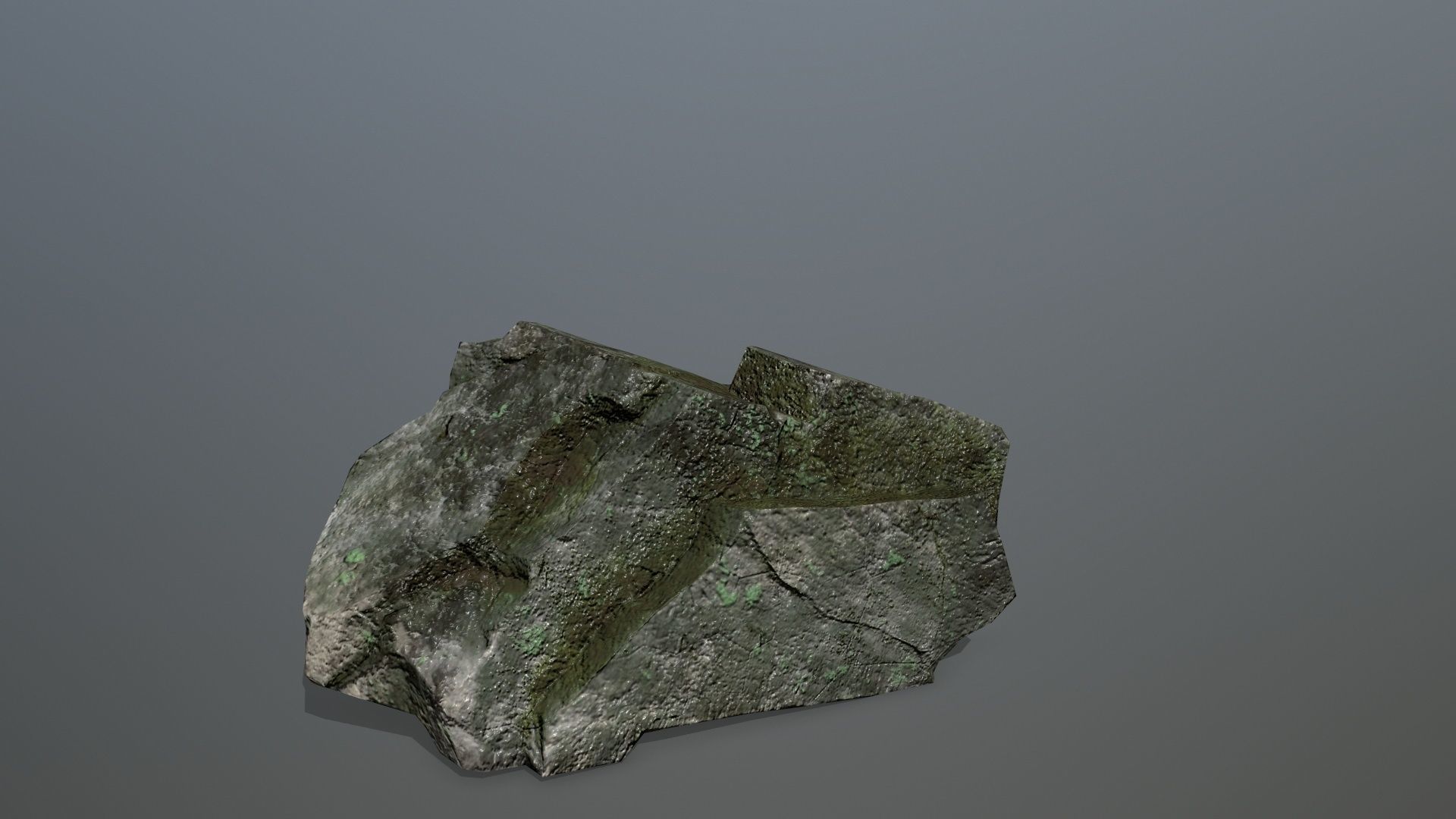 Rock Set 3 Low-poly 3D model_15