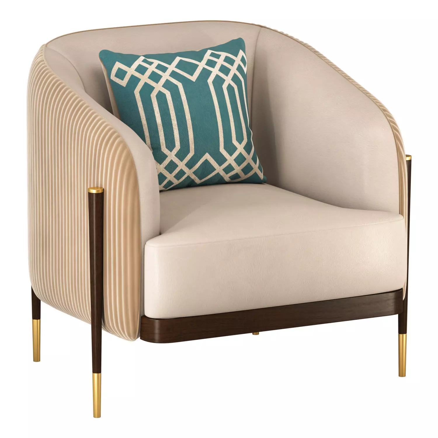Oxford Armchair 3D model