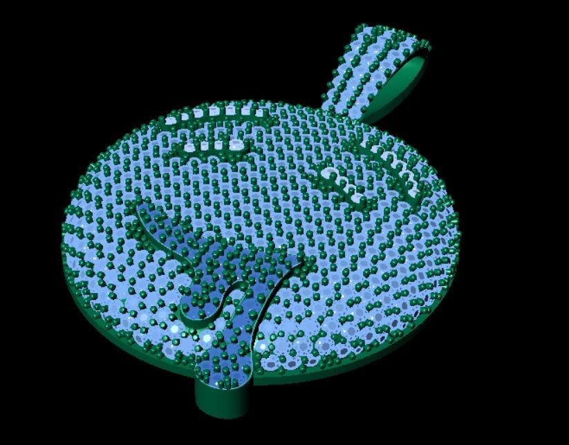 emoji gem pendant 3D print model_21