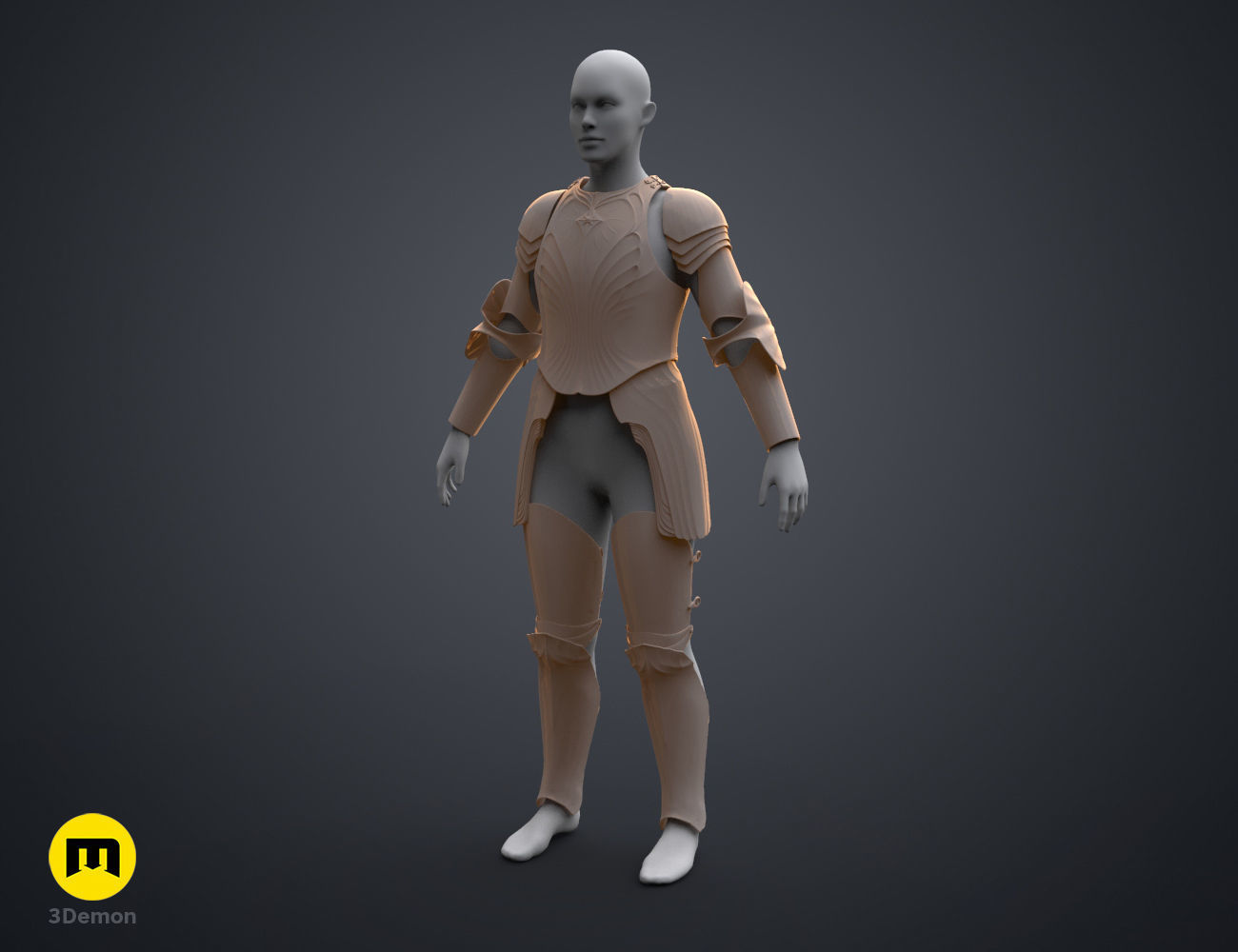 Galadriel armor - Rings of Power 3D print model_23