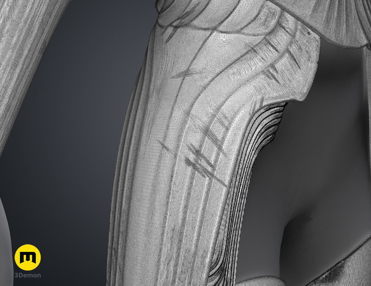 Galadriel armor - Rings of Power 3D print model_40