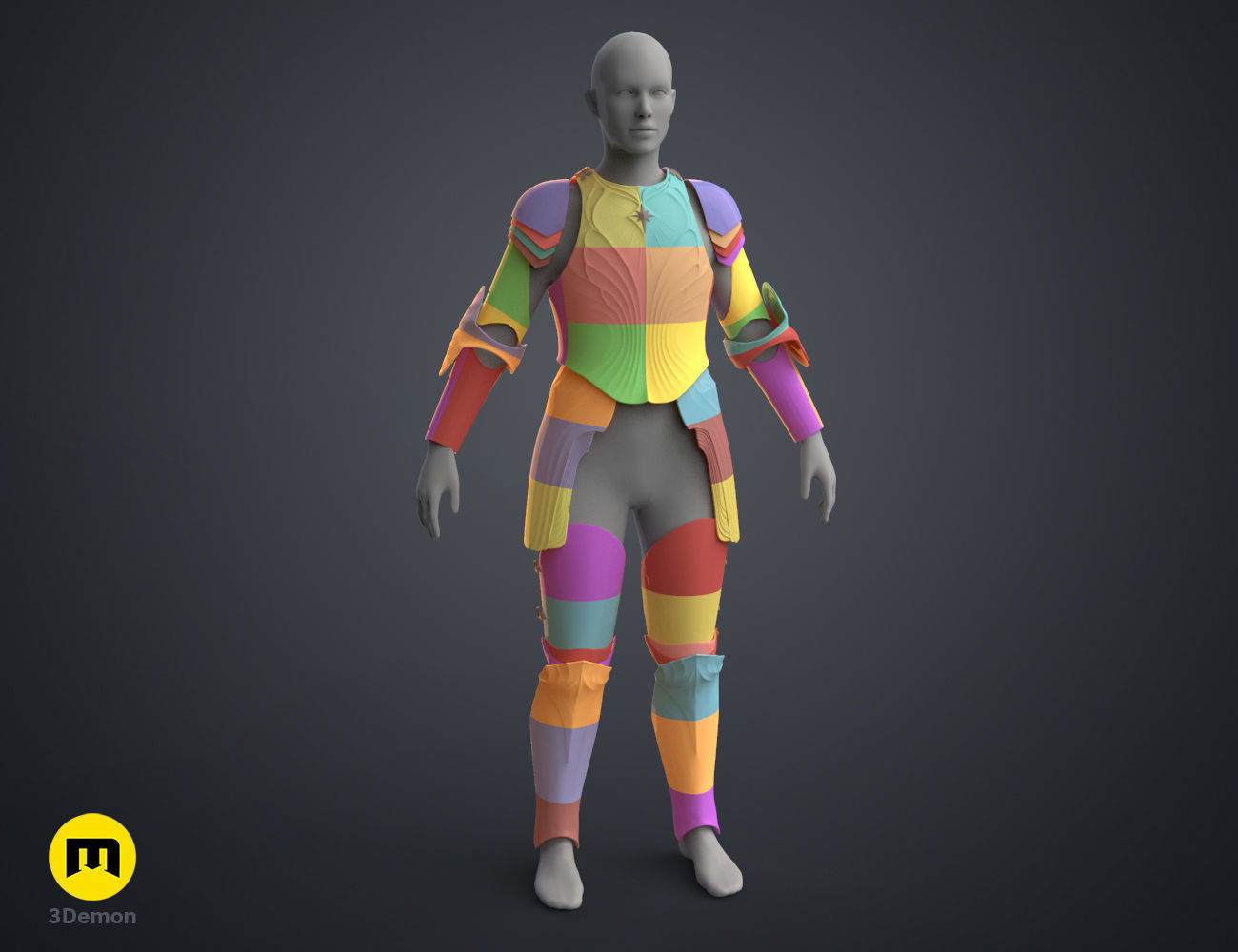 Galadriel armor - Rings of Power 3D print model_8