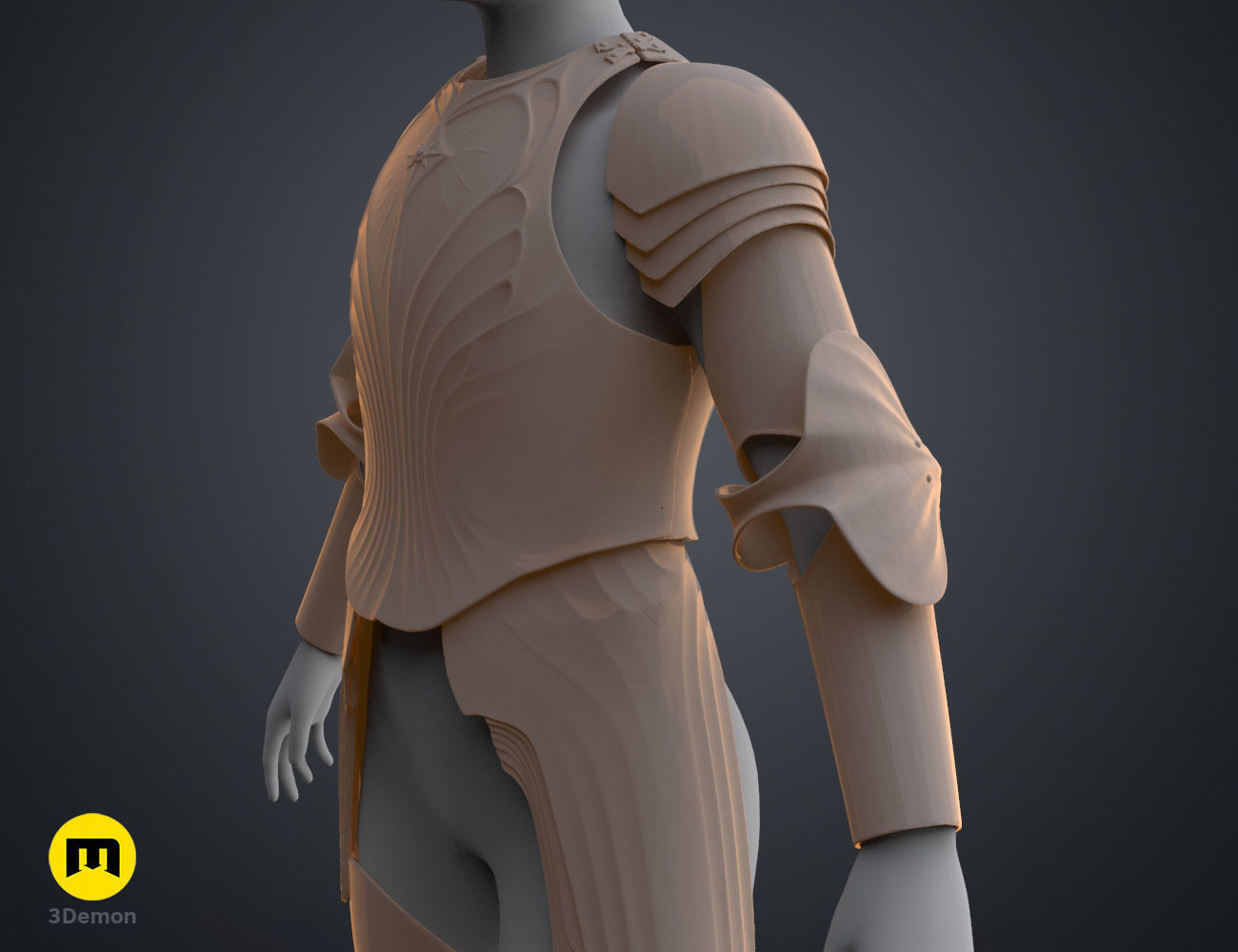 Galadriel armor - Rings of Power 3D print model_28